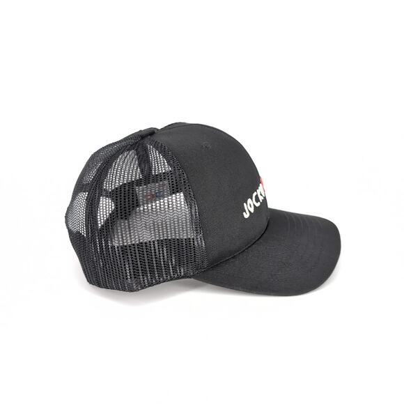 Jocko Fuel by Jocko Willink Black Logo Truckers Mesh Snapback Baseball Cap Hat - Picture 4 of 11